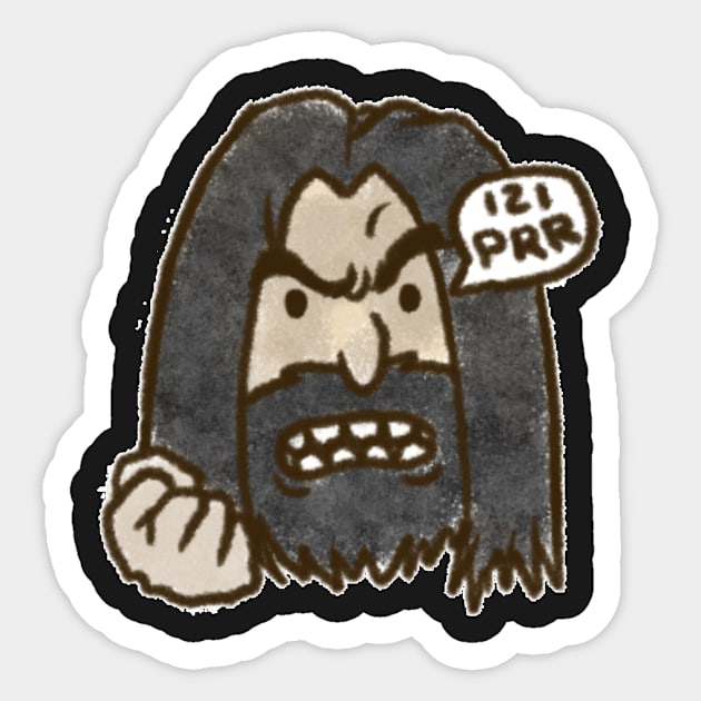 El Barba Sticker by JH0NC0